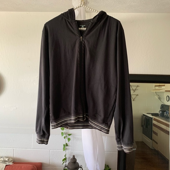 Patagonia Tops - Patagonia Striped ZIP-Up Hoodie